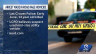 Murder arrest made after 14-year-old killed in Las Cruces