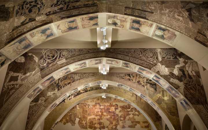 La "waterluzación" de las pinturas murales de Sijena
