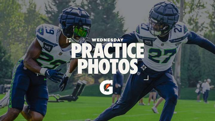 PHOTOS: Seahawks Lock In For Practice As They Get Ready For Week 1 vs. 49ers