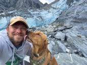 This lucky Dude has laid his paws on all but one of the 50 states