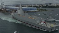 En directo, botadura de la fragata Bonifaz