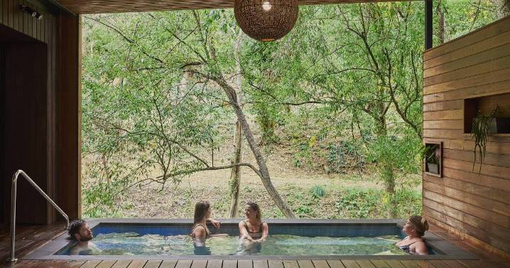 Experience Hepburn's revitalising mineral baths 