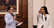 Rosa Icela Rodríguez toma protesta a nueva titular de la Comisión Nacional de Búsqueda
