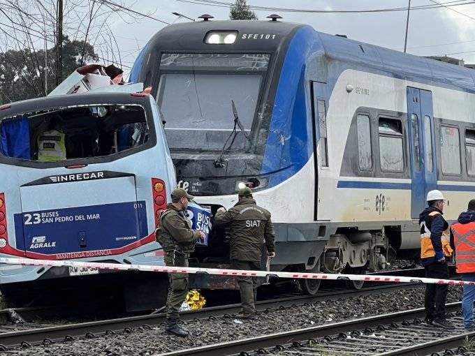 Justicia condena a 14 años a conductor de bus por el fatal choque en San Pedro de la Paz
