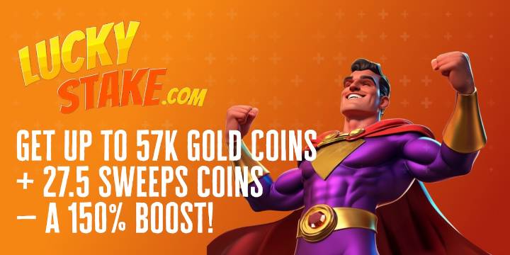 Lucky Stake is one of the hottest new sweepstakes casino promos