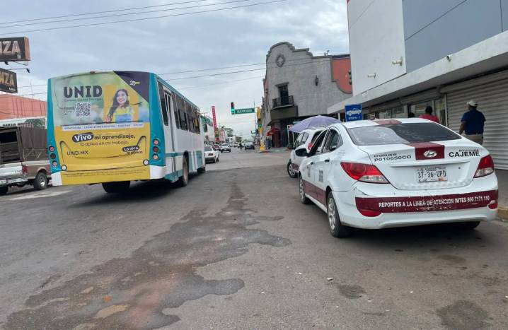 Taxistas de Obregón quieren trabajar: piden cubrir rutas no atendidas de transporte