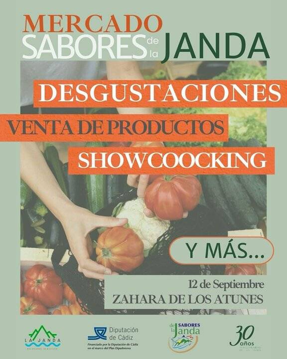 Zahara acoge este viernes la V edición de Sabores de La Janda, con degustaciones y showcookings