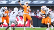 Joey Aguilar emotional after Appalachian State coach…