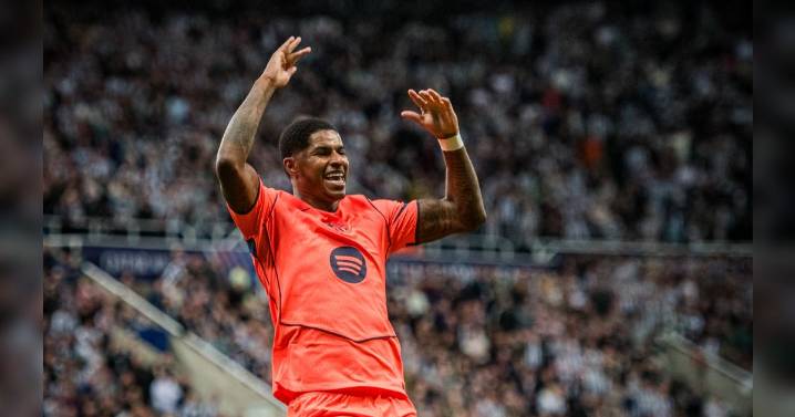 Barcelona con corte inglés: Marcus Rashford dio la victoria 2-1 ante Newcastle por la fecha 1 de la Champions League 2025