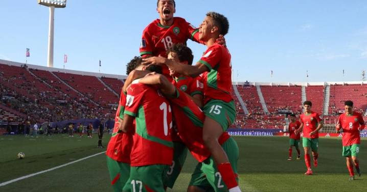 Marruecos sorprende y vence a España en su debut en el Mundial Sub