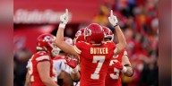 Harrison Butker shares text message exchange with Charlie Kirk