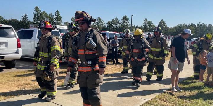 Aiken County firefighters honor 9/11 with 1