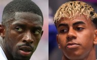 Lamine Yamal se disputa el balón de oro frente a Dembele