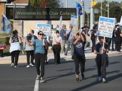 St. Clair College support staff in Windsor join provincewide strike