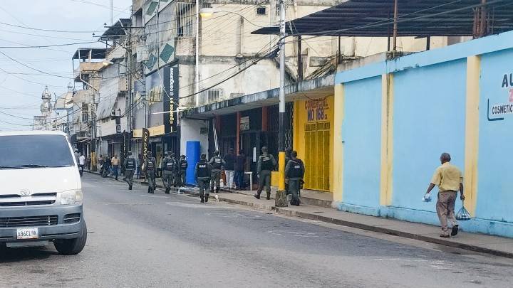 Militarizan el centro de Tucupita