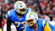 Mekhi Becton forced to have oxygen on bench minutes into Chiefs-Chargers after stomach illness left him exhausted