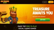 Gold Treasure Casino promo: Secure 100K GC + 3 free SC at sign