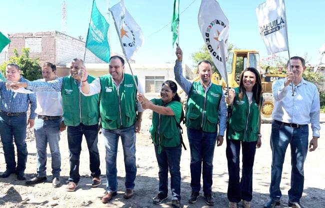 Impulsa el estado obra de pavimento