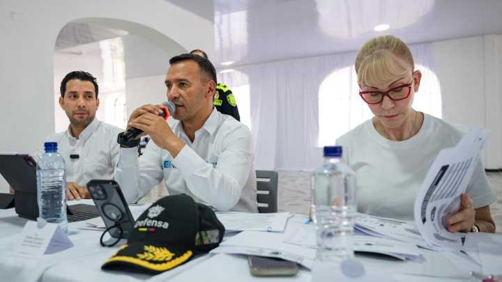 La reunión de seguridad en Palmira que desató controversias entre el presidente de la Cámara, el mindefensa y autoridades locales: ¿qué pasó?