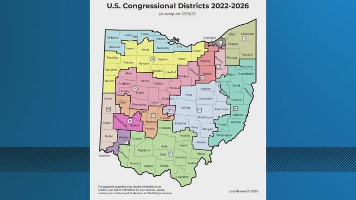 Ohio lawmakers will soon try to redraw the state's congressional district maps