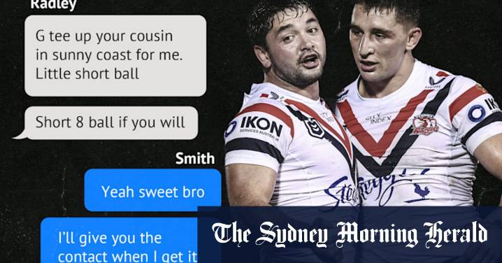 The alleged Victor Radley drug deal texts: ’Short 8-ball ... you sorted us good