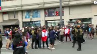 Jóvenes marcharon al Congreso contra la reforma de pensiones (VIDEO)