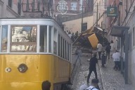 Descarrila funicular en Lisboa; al menos 20 víctimas