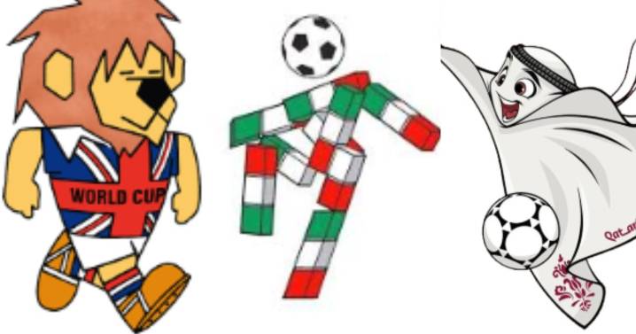 Zayu se une a la historia, estas son todas las mascotas de los mundiales de futbol