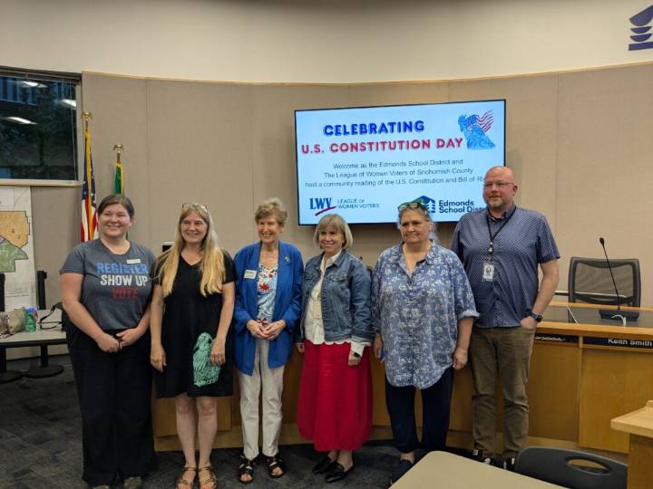 League of Women Voters celebrates Constitution Day