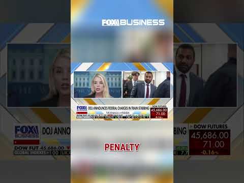 Charlotte Train Stabbing: AG Bondi seeks maximum penalty #shorts