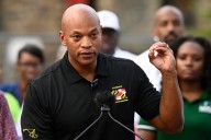 Maryland governor criticizes Trump in reelection campaign announcement