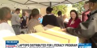 100 community members receive free laptops to improve the digital gap
