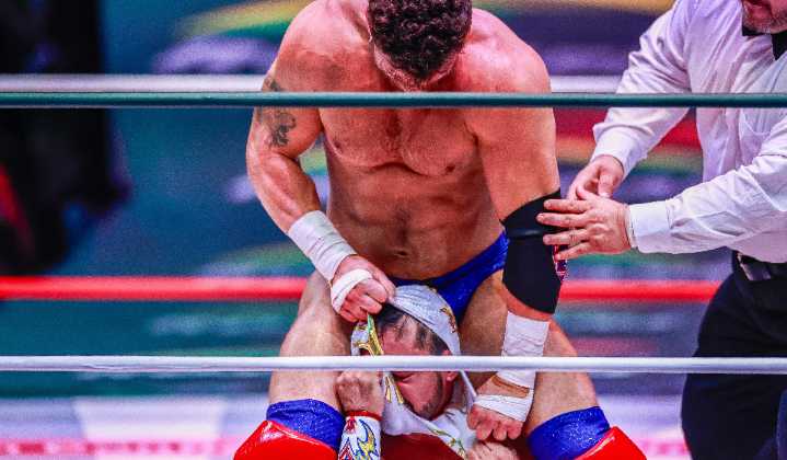 Con sangre incluida, Místico derrota al MJF y conserva su máscara en el 92 Aniversario del CMLL