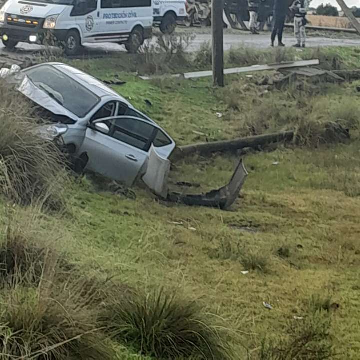 Jóvenes en posible estado de ebriedad chocan en las vías de Cuamatzingo, en Muñoz