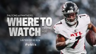 Where to watch Atlanta Falcons at Carolina Panthers