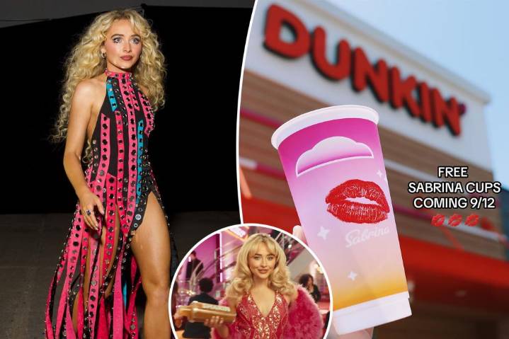 Dunkin’ is giving away free, reusable Sabrina Carpenter cups — but you'd better act fast to snag one