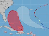 Hurricane Imelda takes aim at East Coast with uncertain path