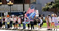 More than 100 stand up for worker rights at Labor Day protest in Fort Wayne