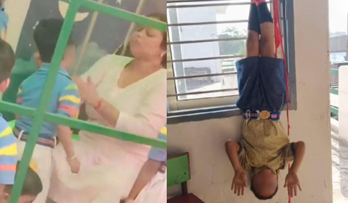 ‘Assaulted, Hung Upside Down’: Shocking VIDEOS Of Child Abuse At Sirjan Public School In Haryana's Panipat Go Viral