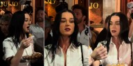 El gesto de Katy Perry con sus fans argentinos: fue a comer a una parrilla y salió a la calle a regalar empanadas