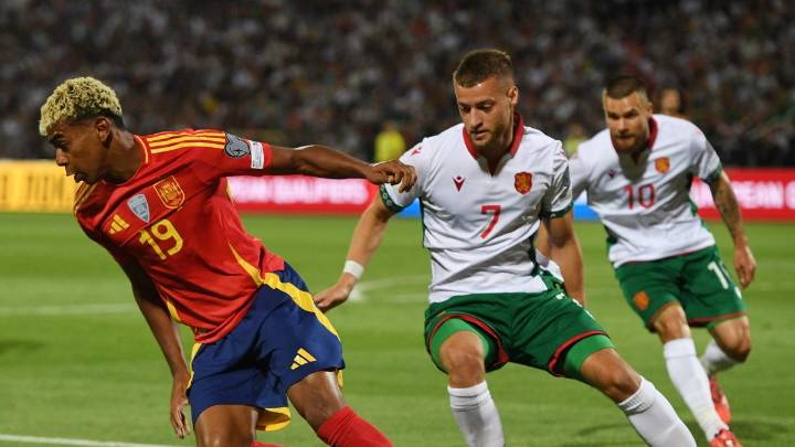 La 'roja' se pasea en sofía