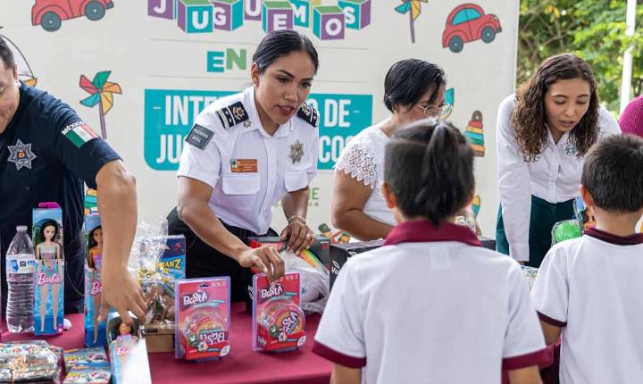 SMSCYT refuerza valores en primaria con jornada «Juguemos en Paz»