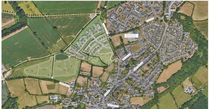 75 homes and country park plan for outskirts of Plymouth