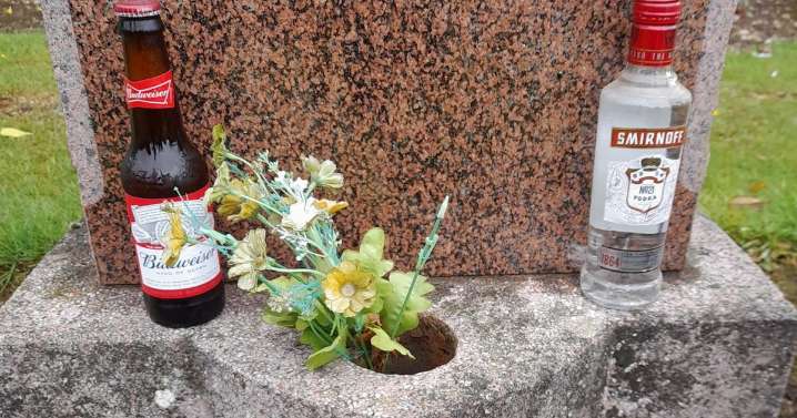 Brazen children stealing booze from gravestones sparks council warning