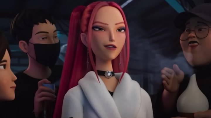 KPop Demon Hunters Audrey Nuna Hit The VMAs Red Carpet With The Ultimate Reference To The Hit Movie