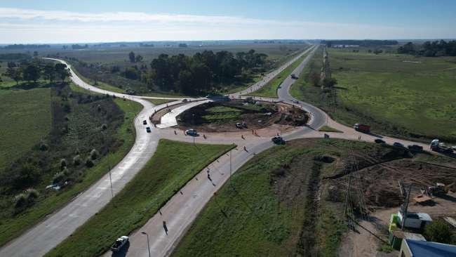 Avanza la obra de Conectividad y Logística de la RP 6 en el AMBA