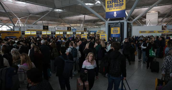 Stansted Airport live updates as Nottingham Forest fans caught up in delays after fire