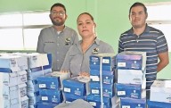 Dona Municipio de Ascensión apoyos a alumnos de CAINMI