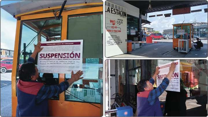 Profeco impone suspensión a estacionamiento frente a la pirámide de Cholula