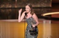 ‘Hacks’ star Hannah Einbinder, in her first Emmy win: ‘Go Birds, f--